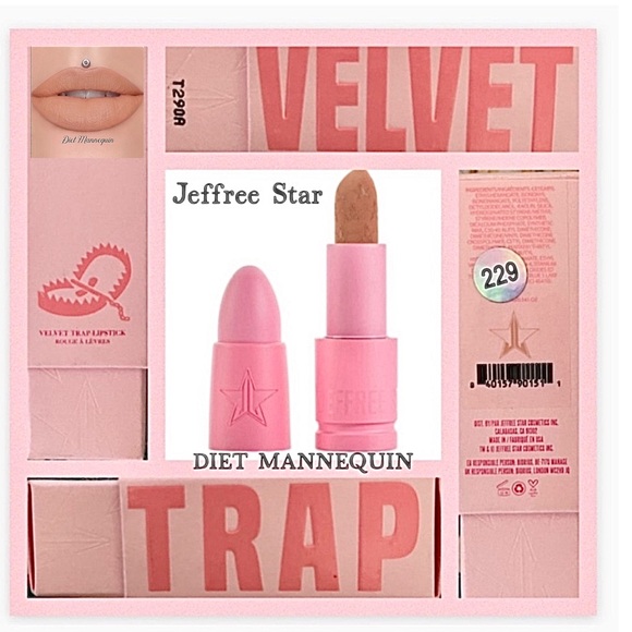 New! JEFFREE STAR- DIET MANNEQUIN- VELVET TRAP Lipstick- - Picture 1 of 8